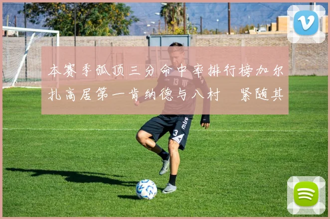 本赛季弧顶三分命中率排行榜加尔扎高居第一肯纳德与八村塁紧随其后