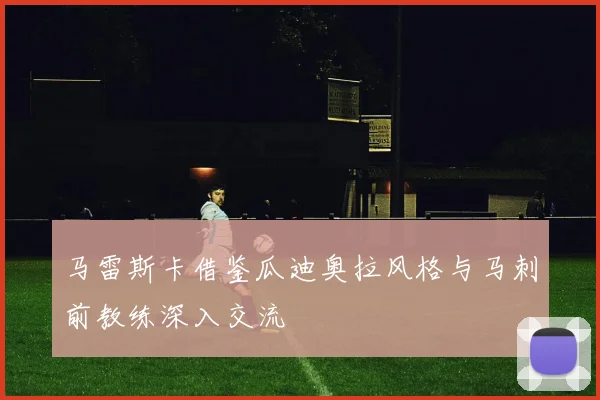 马雷斯卡借鉴瓜迪奥拉风格与马刺前教练深入交流